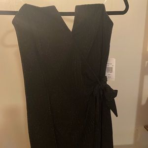 Black cocktail dress.